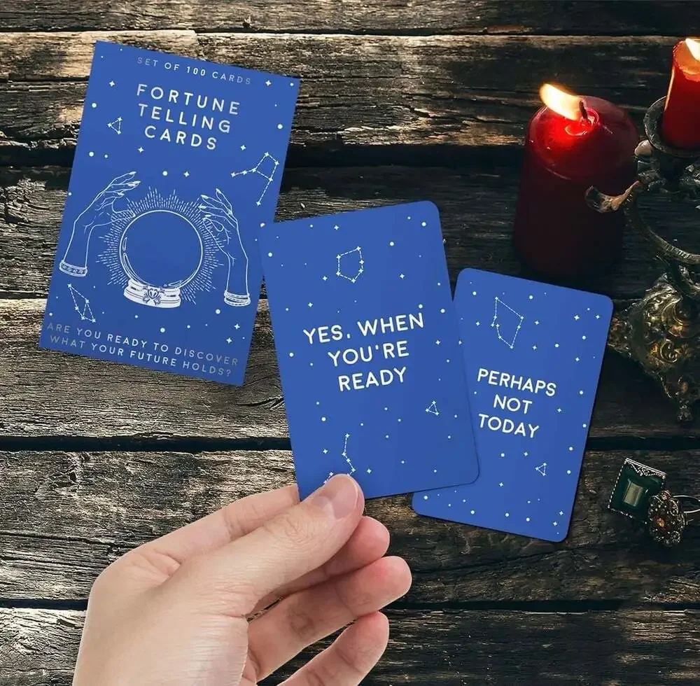 Gift Republic Fortune Telling Cards, 100-Card Deck